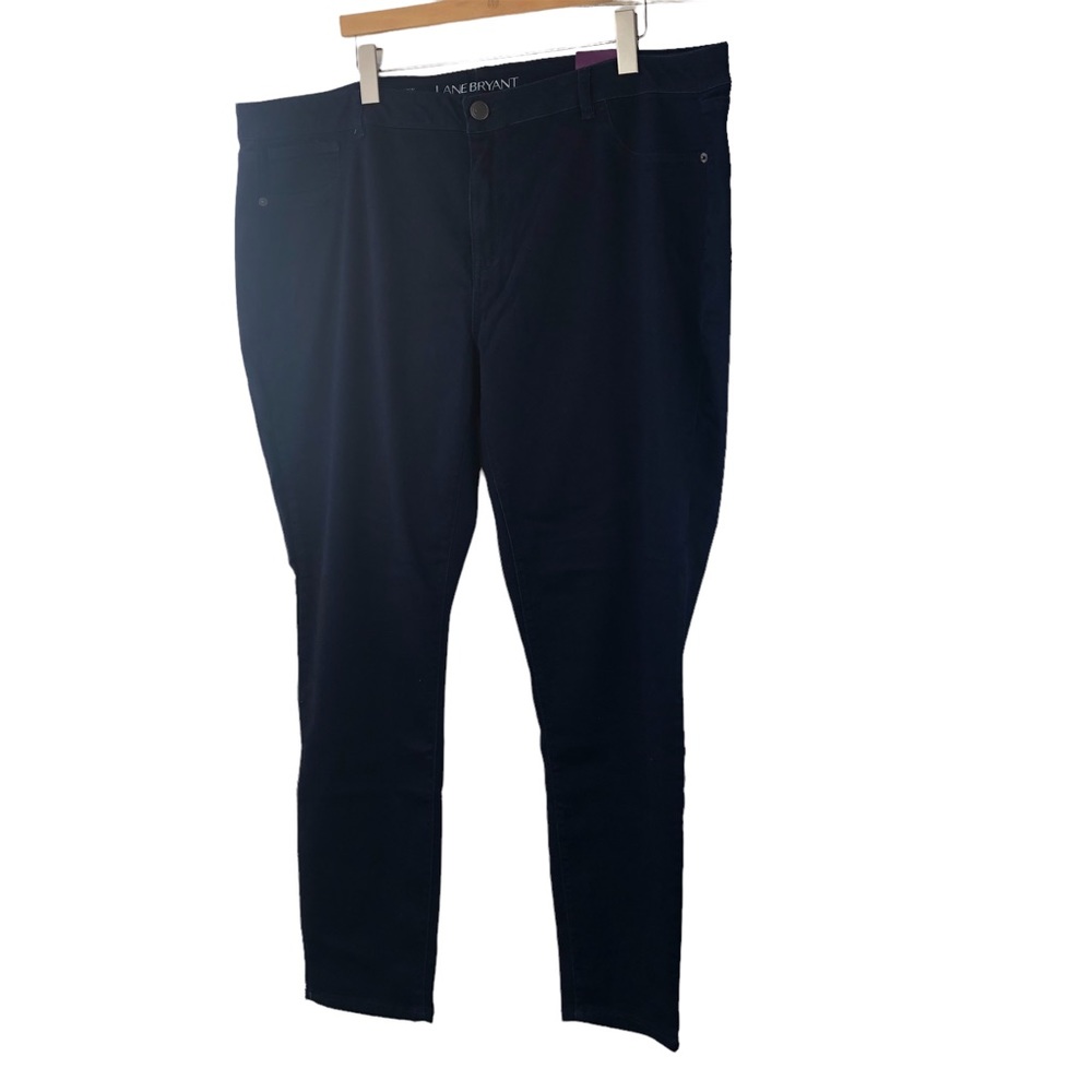 NWT Lane Bryant Super Stretch Skinny Jeans Jegging Like Dark Wash Plus Size 24 - Picture 9 of 9